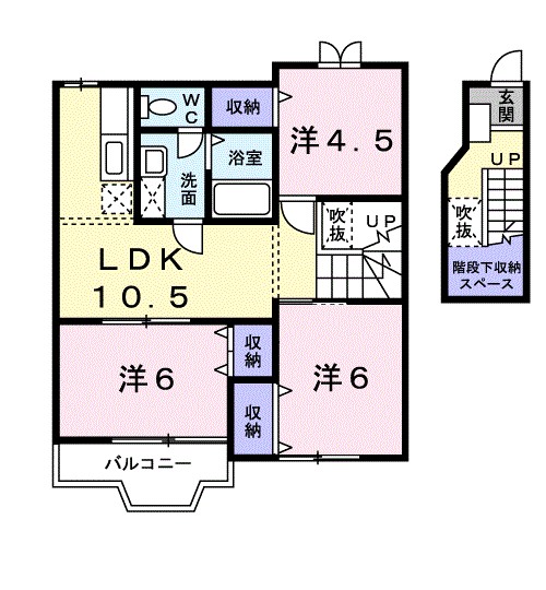 サニーハートⅡ 間取り