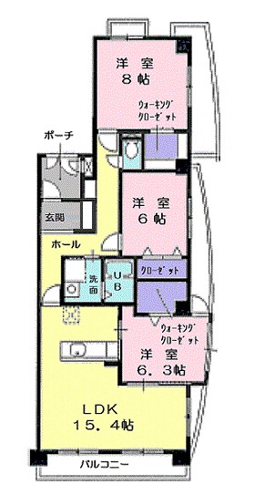 パールヒルズ大森 間取り
