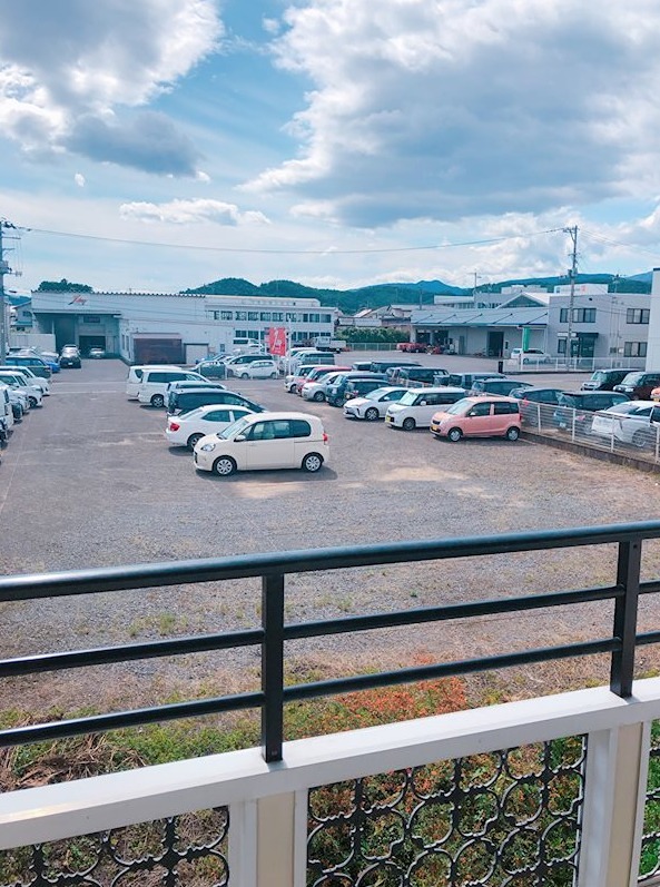 レストハイムC ベランダ