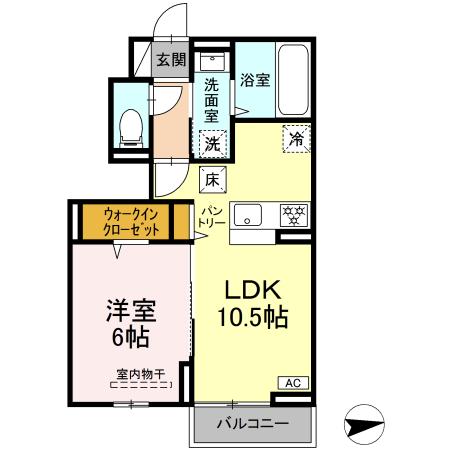 セレスティア八木田 間取り