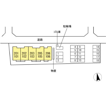 アムール 駐車場