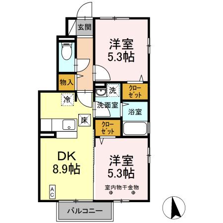 ＦＯＣＵＳ441 間取り