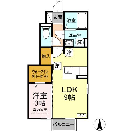 Ｋ’ｓ Ｎｏｂｌｅ　Ⅱ 間取り