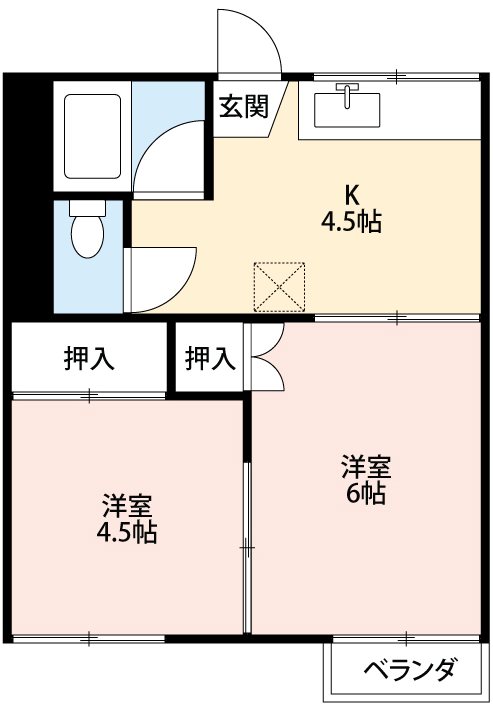 相原ハイツ 間取り