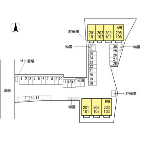 ボヌール　Ｂ 間取り
