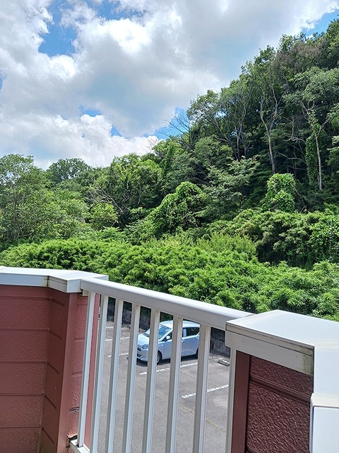 静風爽 ベランダ