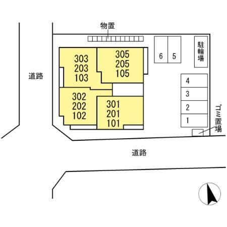 Ｄ－ＲＯＯＭ　野田町 間取り
