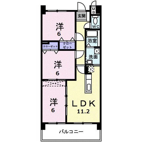 パールヒルズ大森 間取り