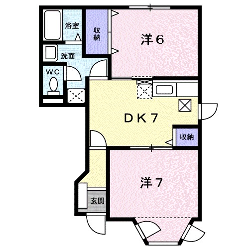 ビバリーヒルズＢ 間取り