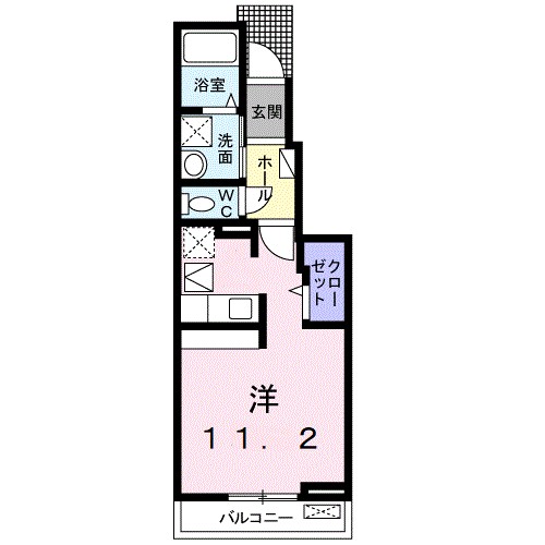グランセル笹木野Ｂ 間取り