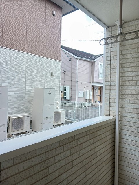 グランセル笹木野Ｂ ベランダ