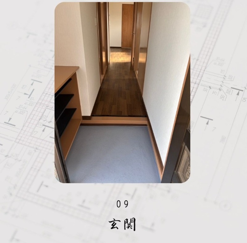 二斗薪アパート(2階部分) 玄関