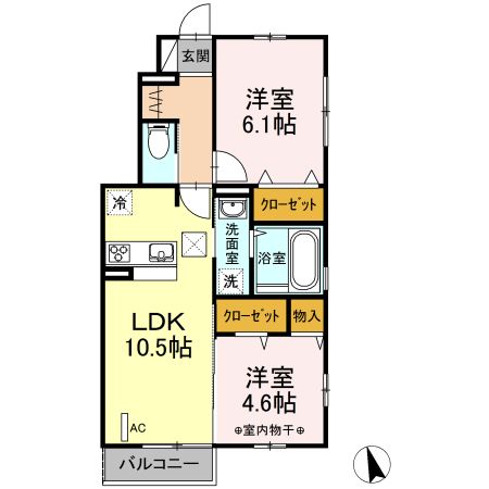 グランデカーズ 間取り