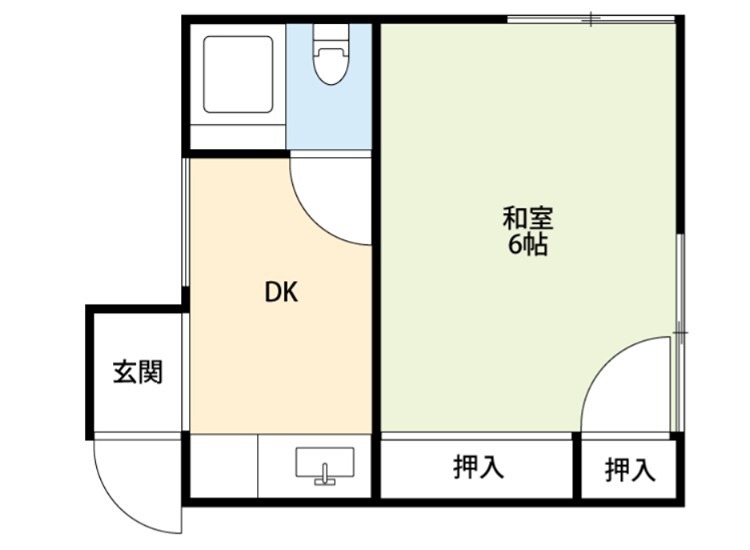 和田アパート 間取り