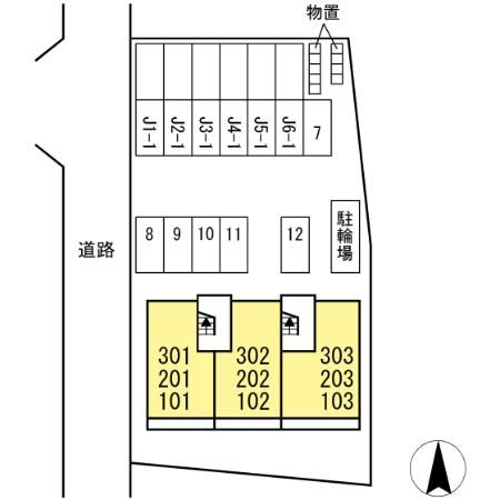 サニー五月田 駐車場