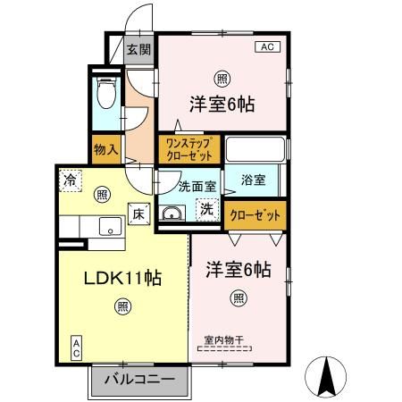 セジュール 桜つつみ 間取り