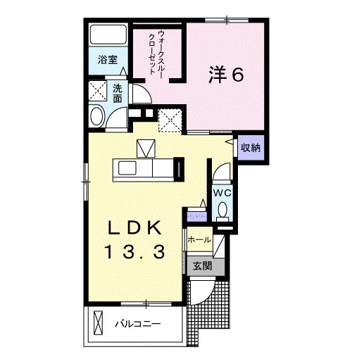 エスポワールⅢ 間取り