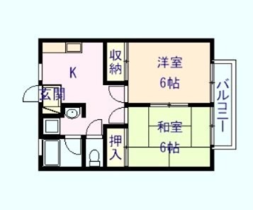 スカイハウス栄 間取り