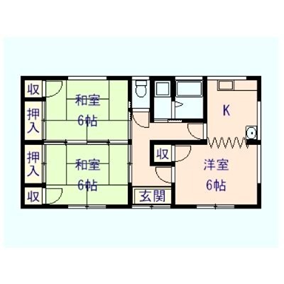 石田貸家 間取り
