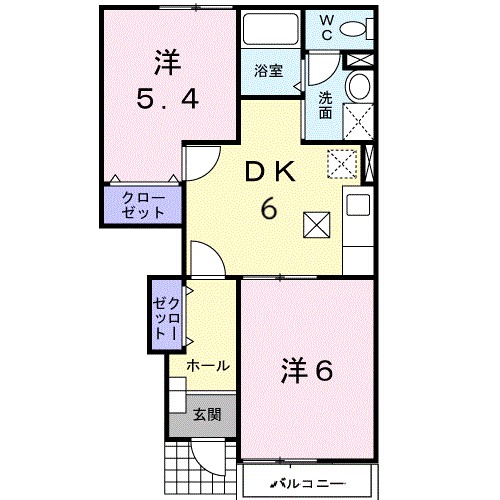 アルバエスペランサⅢ 間取り