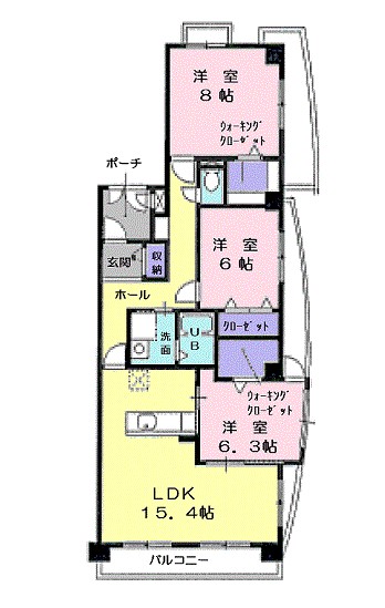 パールヒルズ大森 間取り