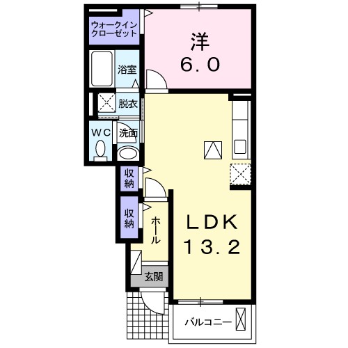 ヒルズタウンⅡ 間取り