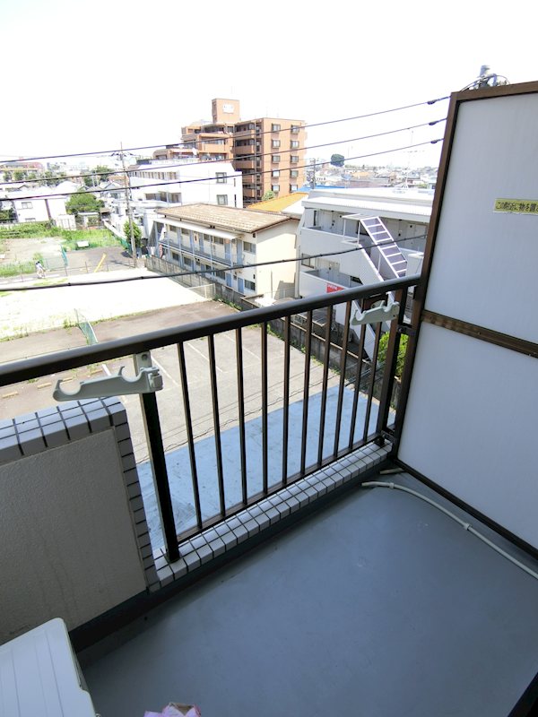 京王下高井戸マンション ベランダ