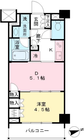 日神デュオステージ浜田山 間取り