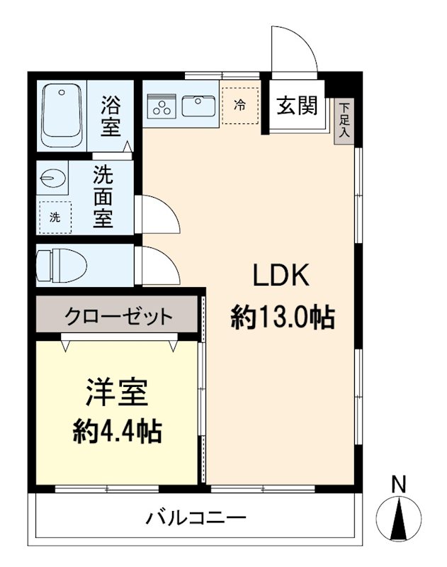 ベルクめじろ台 間取り