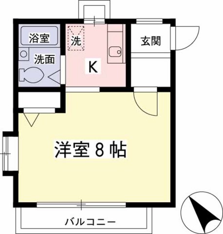 タウンハウス菊野台 間取り