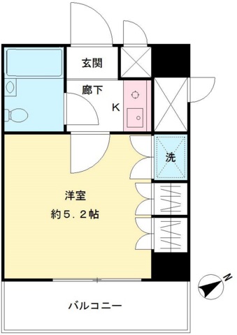 アーバンタカノ京王多摩川 間取り