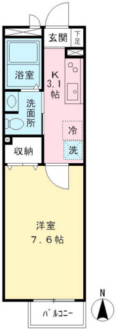 エミ・フ・フ・富 間取り