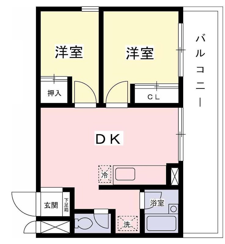 ハイム上祖師谷 間取り