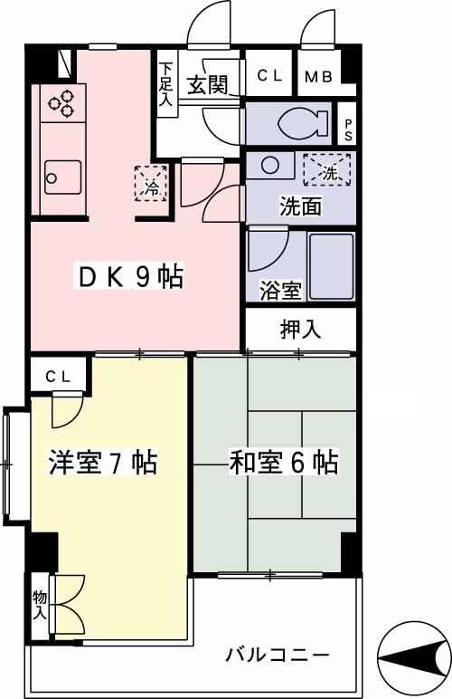 プラージュ仙川 間取り