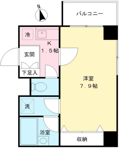 フェリーチェ東府中 間取り