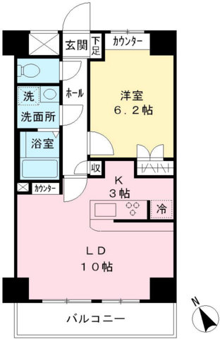 ＡＣＯＬＴ府中緑町 間取り