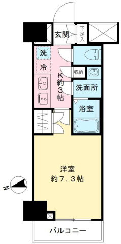ＡＣＯＬＴ府中緑町 間取り