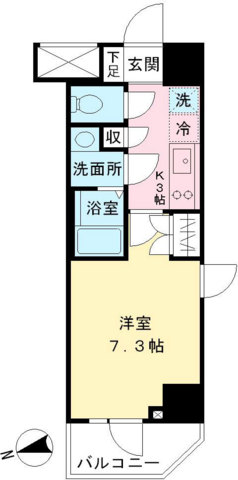 ＡＣＯＬＴ府中緑町 間取り