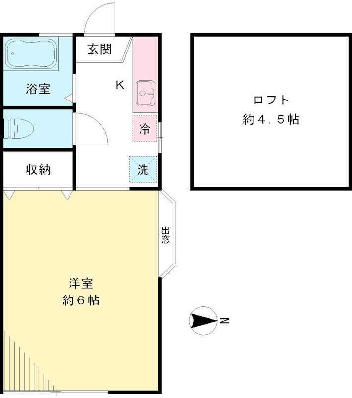 フロムココ 間取り