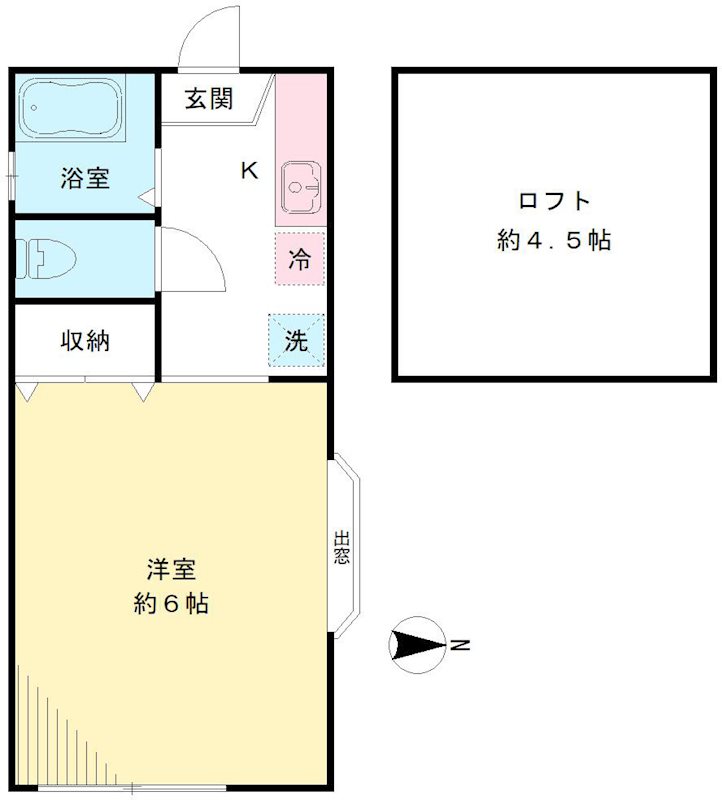 フロムココ 間取り
