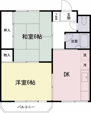 グリーンバレー 間取り