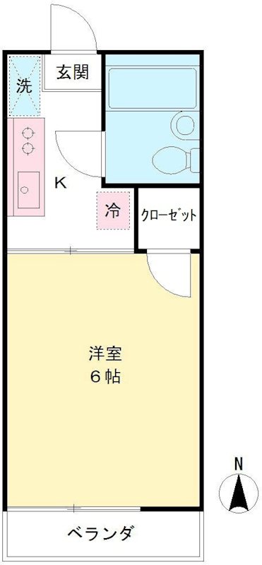 五月女ハイツ 間取り