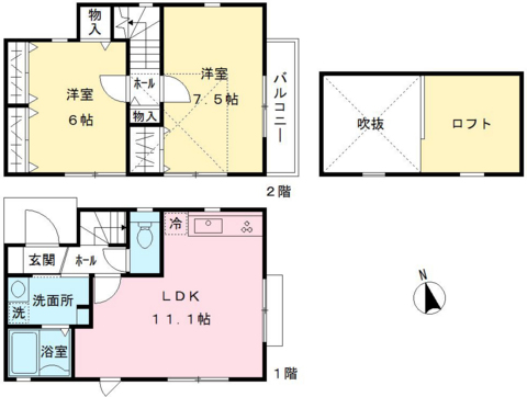 プチブランＡ 間取り