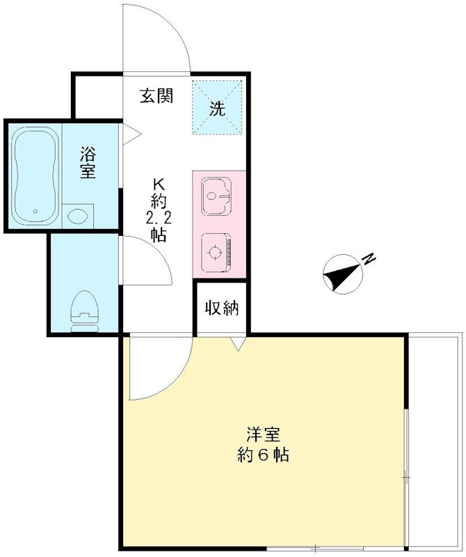 サンライズ聖蹟 間取り