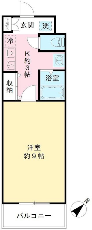 ＲＯＸＹ　ＴＡＫＡＨＡＴＡ　２４１１ 間取り