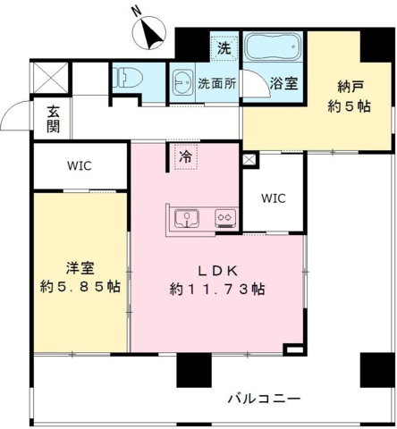 Ｍ－６ 間取り