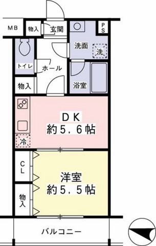フィシオ橋本 間取り