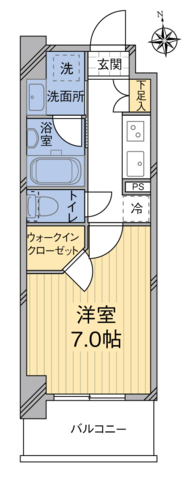 ＭＯＤＩＥＲ　ＹＯＹＯＧＩ　ＲＥＳＩＤＥＮＣＥ 間取り