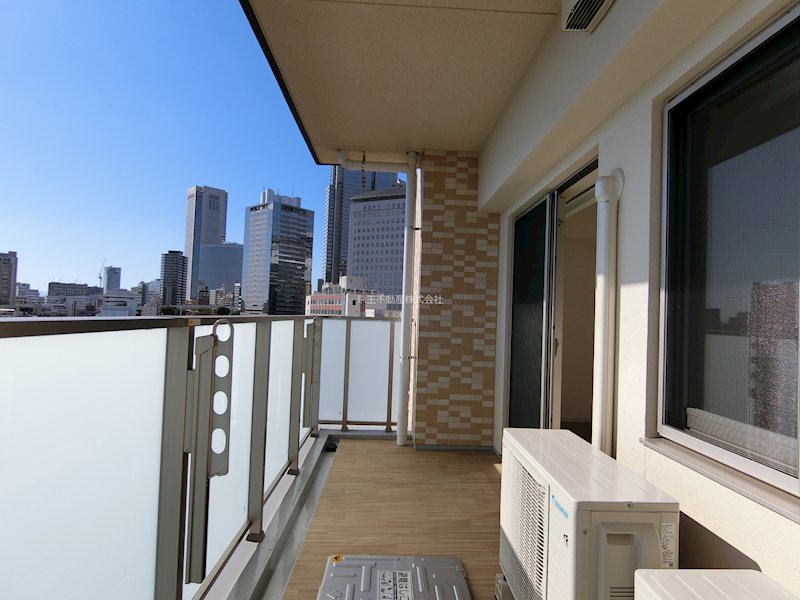 ＭＯＤＩＥＲ　ＹＯＹＯＧＩ　ＲＥＳＩＤＥＮＣＥ ベランダ