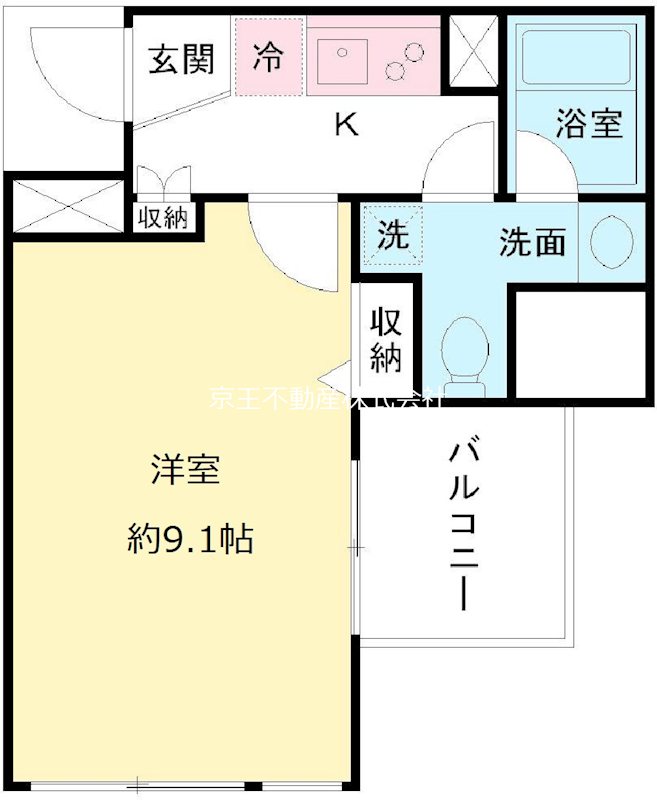 ＶＩＡ ＬＡＴＴＥＡ笹塚 間取り